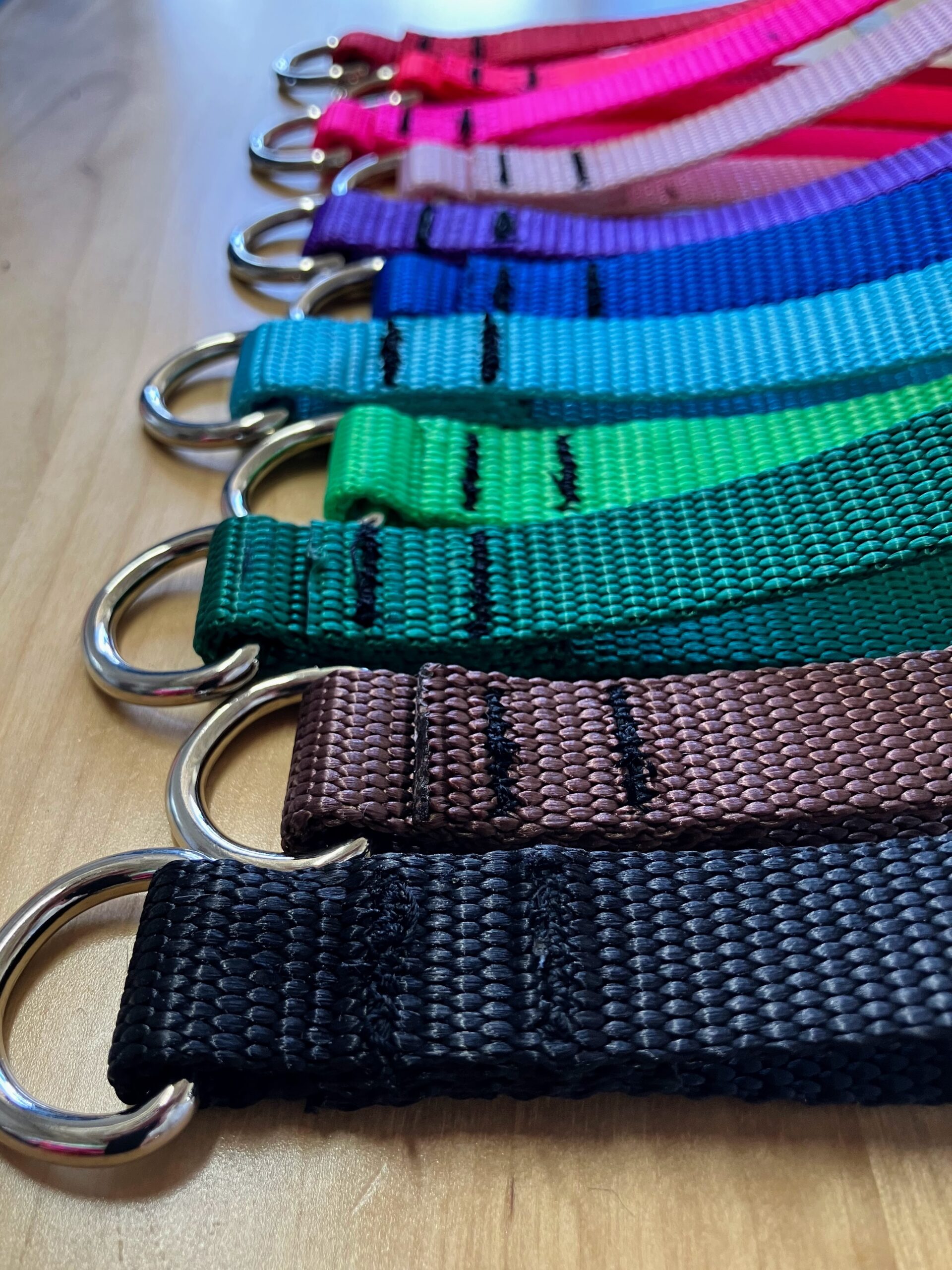 Lock-It Lanyard Welded D-Ring, Double Bar-tack stitching