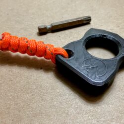 Knuck with Lanyard and Driver Bit